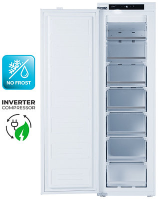 Встраиваемый морозильник Grand GNBI-200WNFO