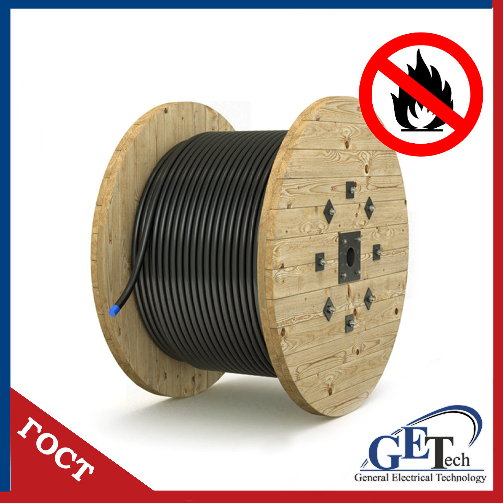 Кабель ВВГнг 3х4+1х2,5  0,66 кВ ГОСТ силовой медный негорючий, фото 1