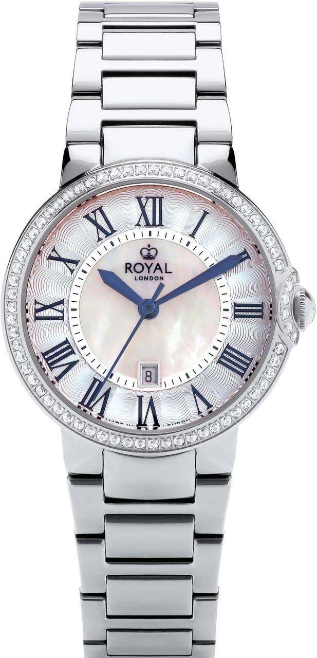 Часы Кварцевые Royal London 21501-01 нержавеющая сталь