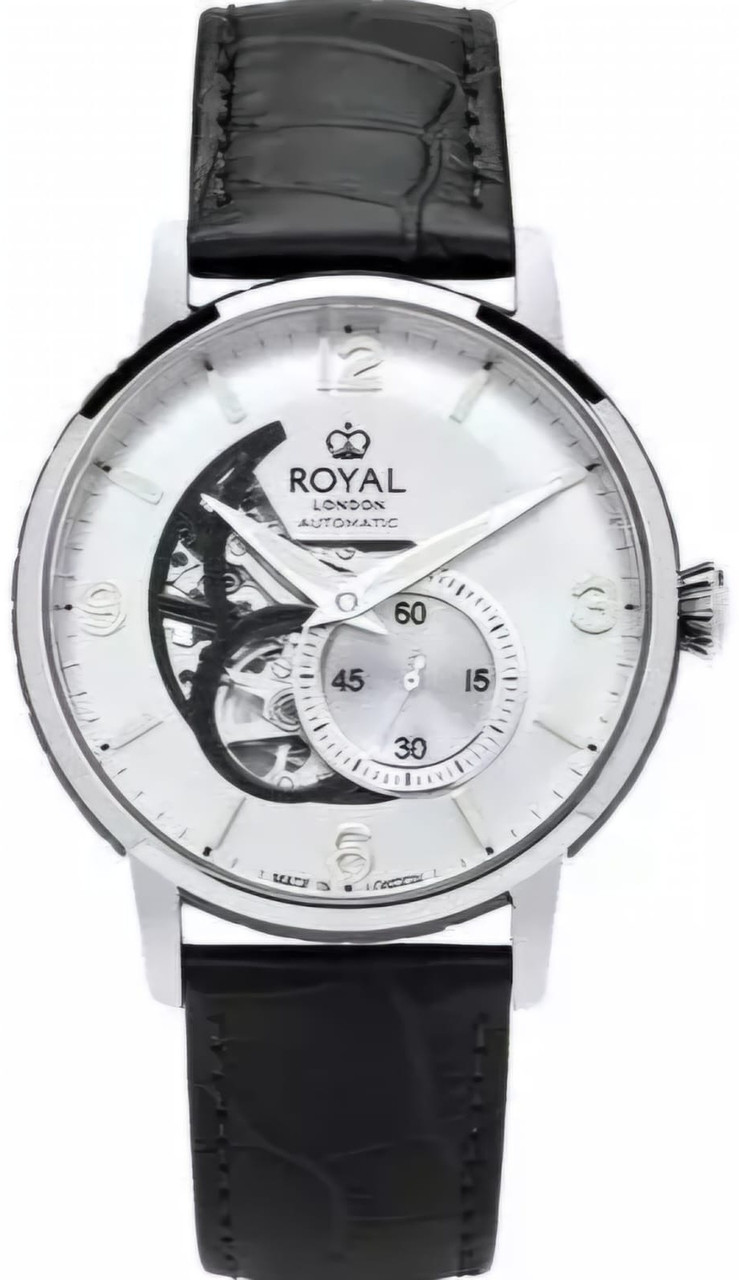 Часы Механические Royal London 41400-02 нержавеющая сталь