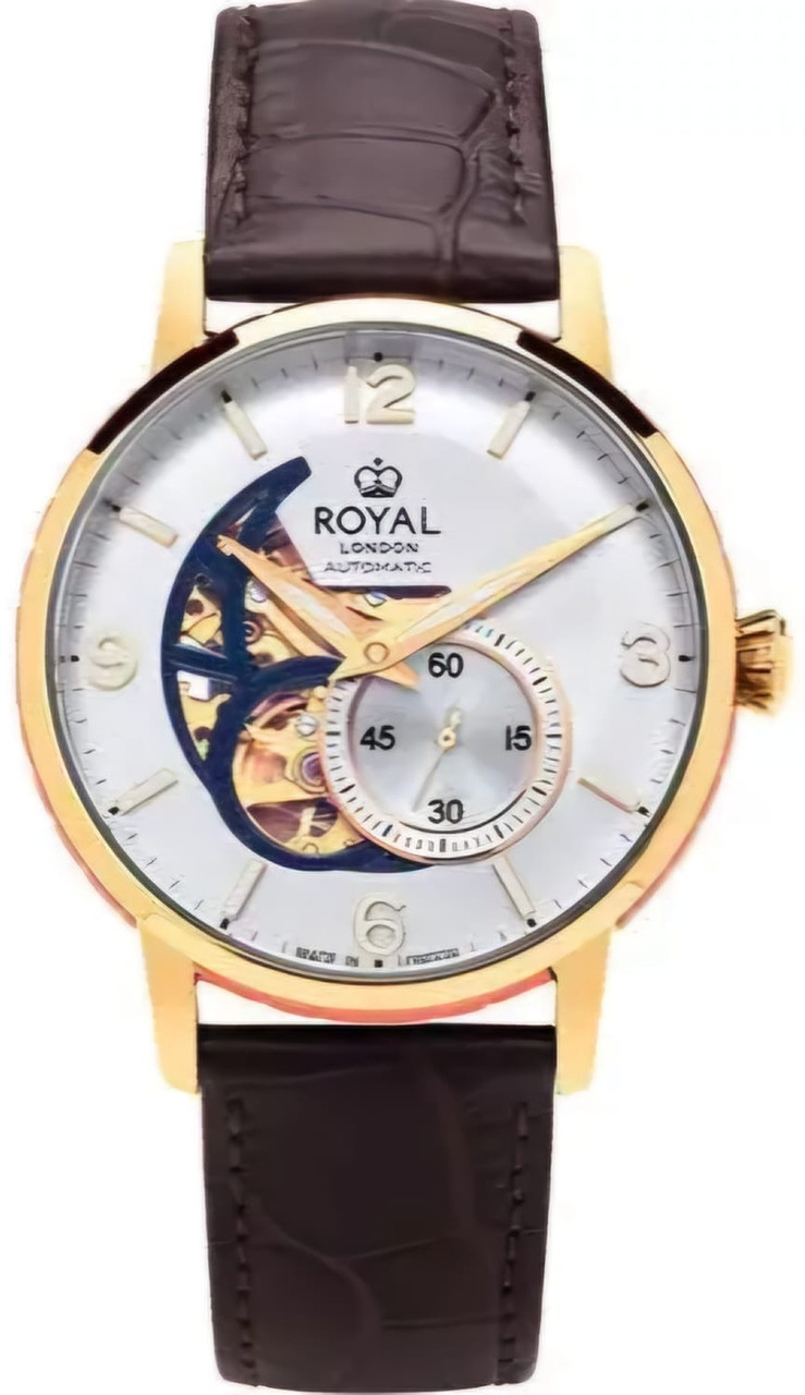 Часы Механические Royal London 41400-03 нержавеющая сталь