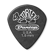 Медиатор, толщина 1.50мм, Dunlop Tortex Pitch Black Jazz III 482R1.50