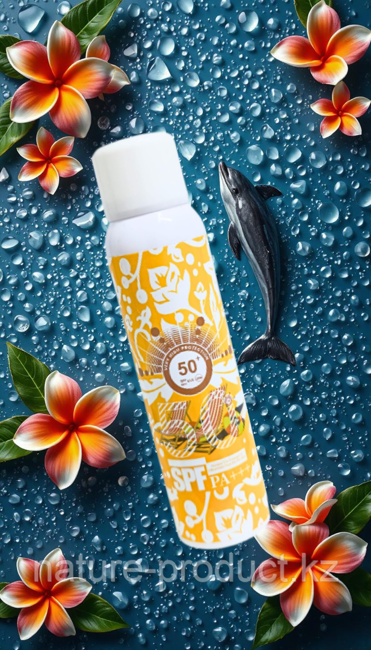 Солнцезащитный спрей Desert Flower whitening sunscreen spray SPF50+ HG.ZRLY 200 мл.