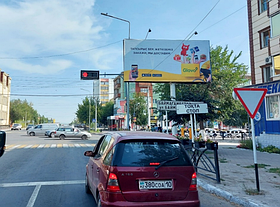 Билборд: ул. Баймагамбетова / ул.Тауелсыздык А (БЕЛОЧКА)