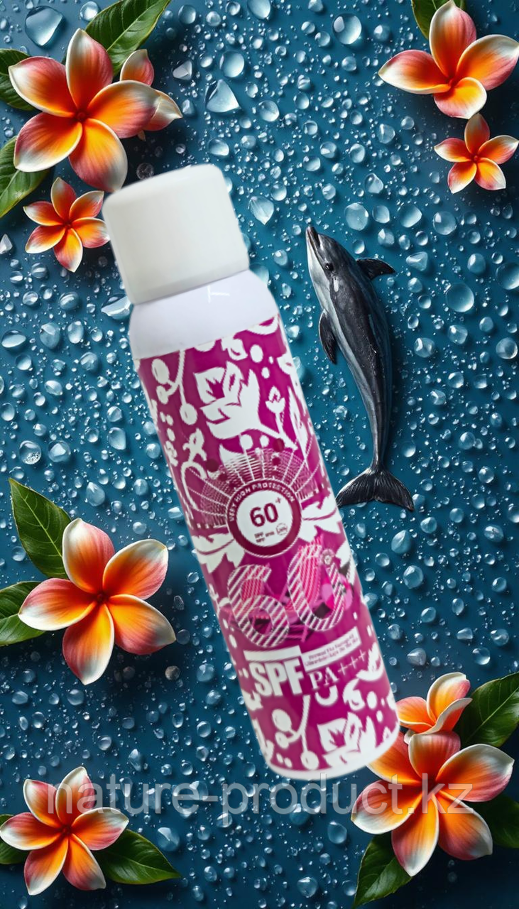 Солнцезащитный спрей Desert Flower whitening sunscreen spray SPF60+ HG.ZRLY 200 мл., фото 1