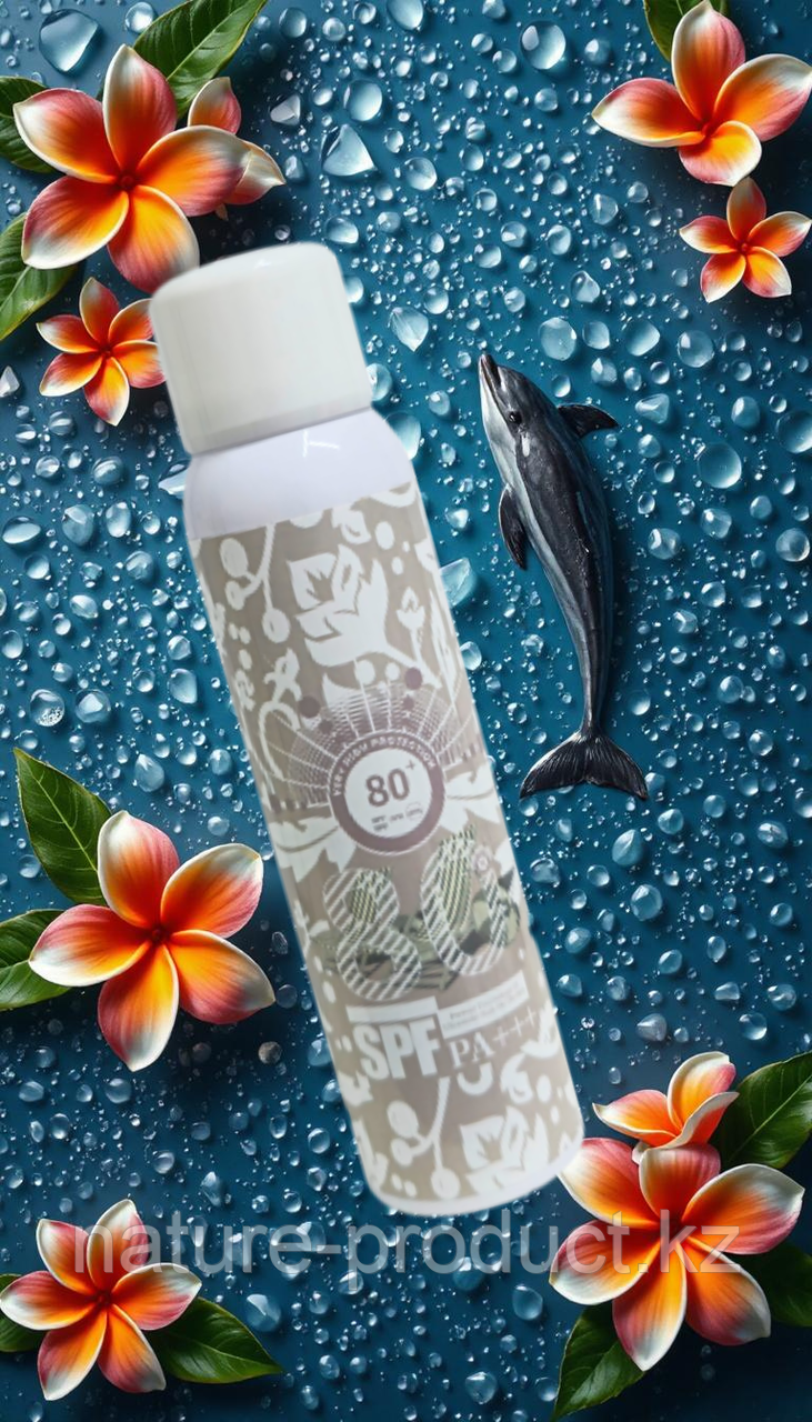 Солнцезащитный спрей Desert Flower whitening sunscreen spray SPF80+ HG.ZRLY 200 мл.