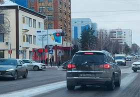 Билборд: ул. Алтынсарина / ул. Тауелсыздык  (ЗАЙЧИК) Б