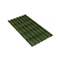 Ондулин Черепица х5 SR-130 зеленый 3D P7АA6Ru300/Onduline tile x5 SR-130 dual green