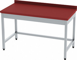 Рабочий стол из нержавеющей стали с полиэтиленовой столешницей