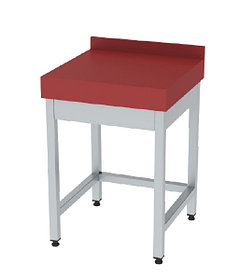 Колода для рубки мяса с полиэтиленовой столешницей