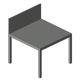 Рабочий стол подачи для мытья казана из нержавеющей стали