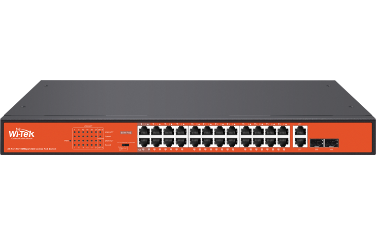 WI-PS526G V4 Неуправляемый коммутатор с функцией PoE