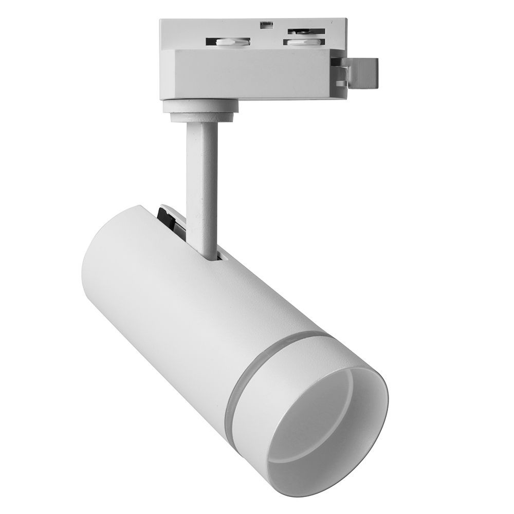 Светодиодный светильник Feron AL106 трековый однофазный на шинопровод 20W 4000K 80 градусов белый, фото 1