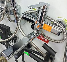 Смеситель для ванны короткий излив T3-359 , хром