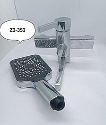 Смеситель для ванны короткий излив Z3-353 , хром