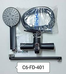 Смеситель для ванны C6-FD-401/402 , черный