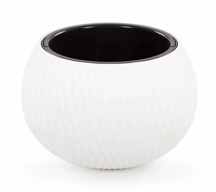 Кашпо Жемчужина 4л (белый) М8722, фото 1