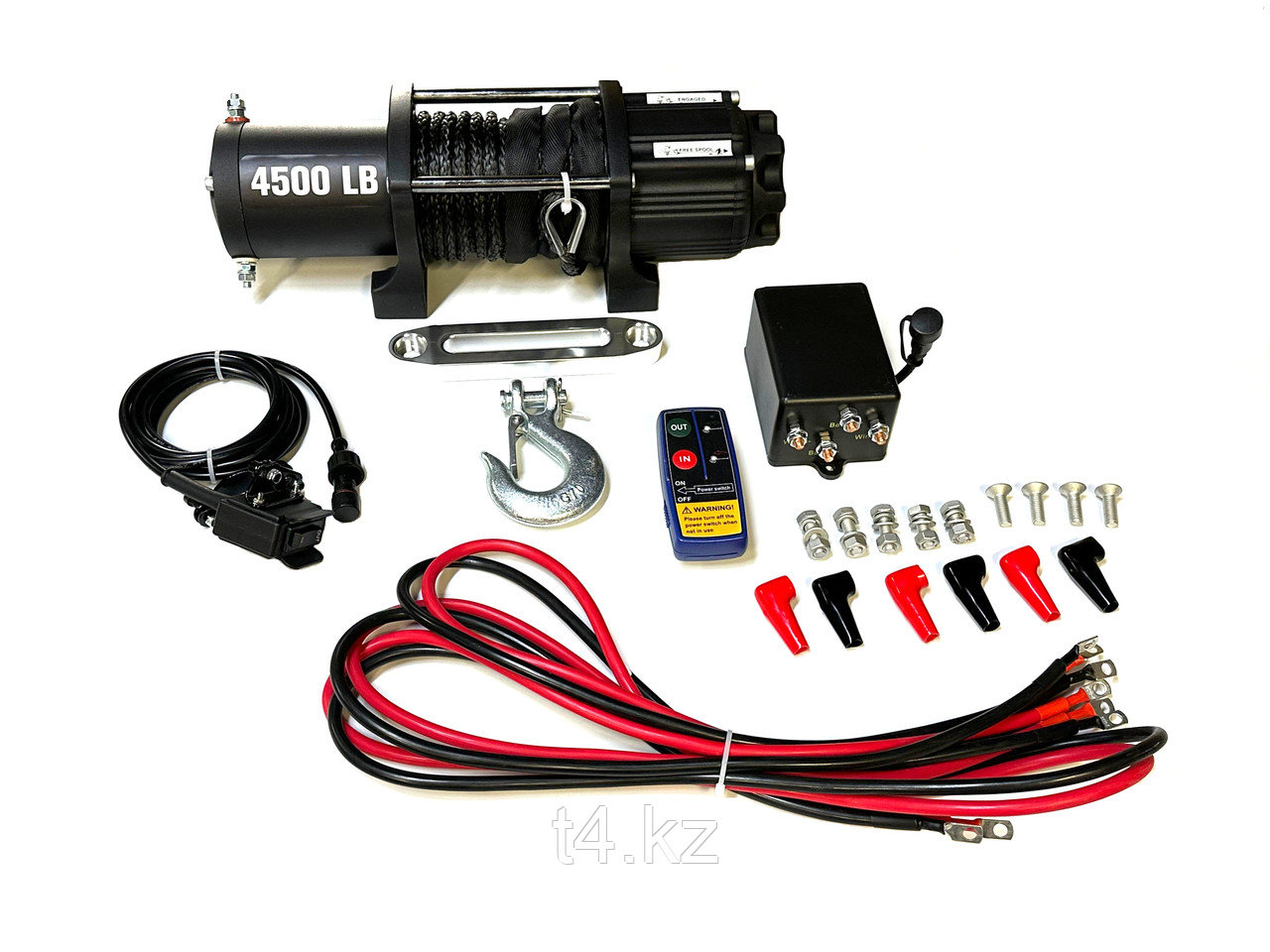 Лебёдка с кевларовым тросом для мото техники 2043 кг / 4500 lbs - STANDARD WINCH