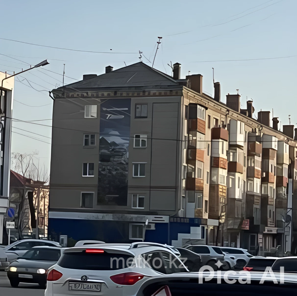 Брандмауэр: Ул. Баймагамбетова - ул. Толстого (УТКОНОС), фото 1