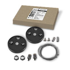 Комплект подвесов КП-LINE 1м черный NEOX