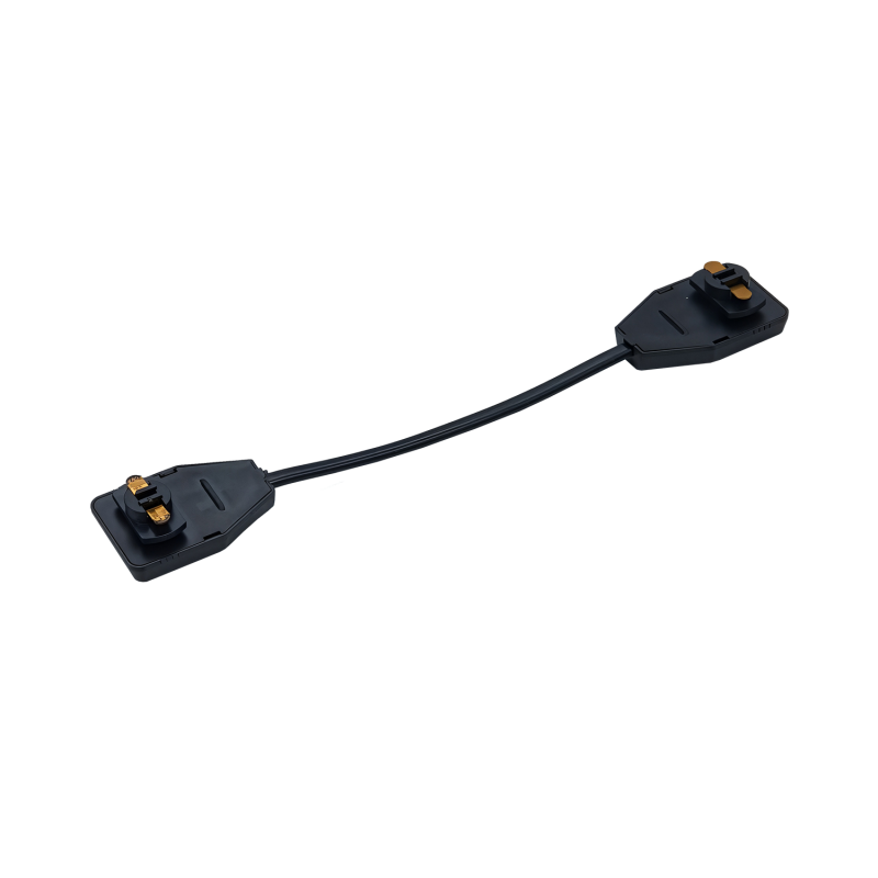 Коннектор гибкий FSB200-BL 200мм для шинопровода SB черный IN HOME, фото 1