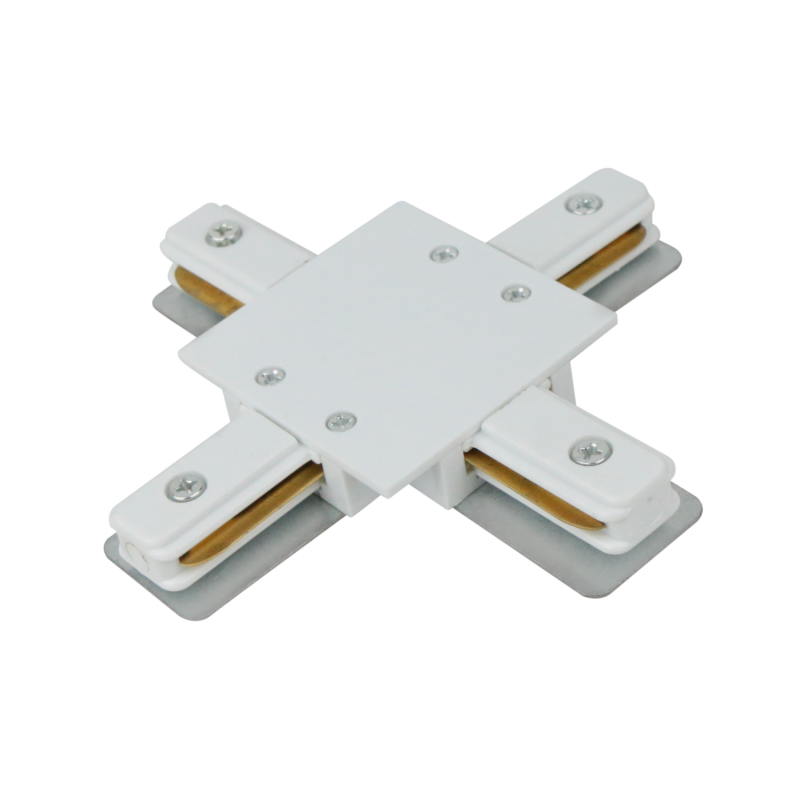 Коннектор шинопровода X-образный XC-W-TL белый серии TOP-LINE IN HOME, фото 1