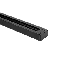 Шинопровод SB1000-BL однофазный накладной с вводом питания 1000x35x16мм черный IN HOME