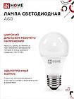 Лампа светодиодная LED-A60-VC 8Вт 230В Е27 6500К 760Лм IN HOME, фото 3