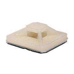 Площадка самоклеящаяся ПС-30 30х30 под хомуты (100штук/упаковка) IN HOME