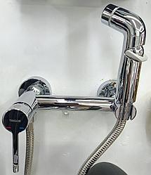 Смеситель с гигиеническим душем V18-253 круглый,  хром