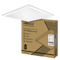 Панель светодиодная универсальная ДВО-02-EMERGENCY 4040-ОПАЛ 40Вт 4000K 595х595мм NEOX без БАП-10W90