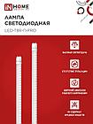 Лампа светодиодная LED-T8R-П-PRO 10Вт 230В G13R 4000К 1000Лм 600мм прозрачная поворотная IN HOME, фото 6