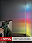 Светильник напольный светодиодный ТСО 01Ч 12Вт RGB, с пультом ДУ, с адаптером ЧЕРНЫЙ IN HOME, фото 4