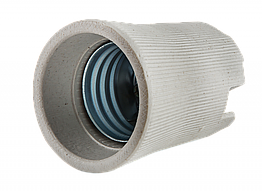 Патрон Е27 Д-002 керамический накладной IN HOME