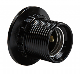 Патрон Е27 Н12РП-01 Е27 карболитовый с прижимным кольцом IN HOME