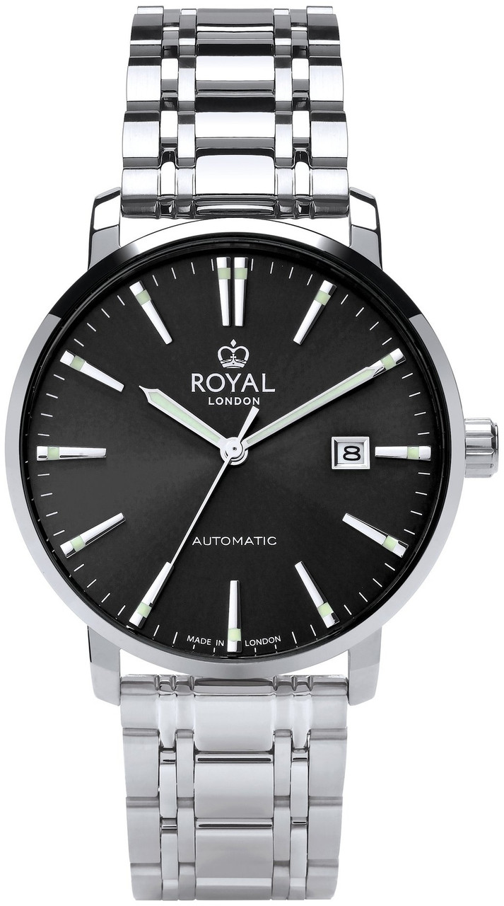 Часы Механические Royal London 41405-05 сталь