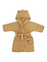 М3/1 Халат rant с капюшоном "Мишка" бежевый