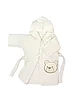 М3/2 Халат rant с капюшоном "Мишка" молочный, фото 2