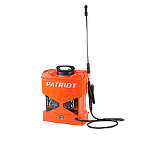 Распылитель ранцевый аккумуляторный PATRIOT PT-12AC, свинцово-кислотный; 8 Ач, 12 л.