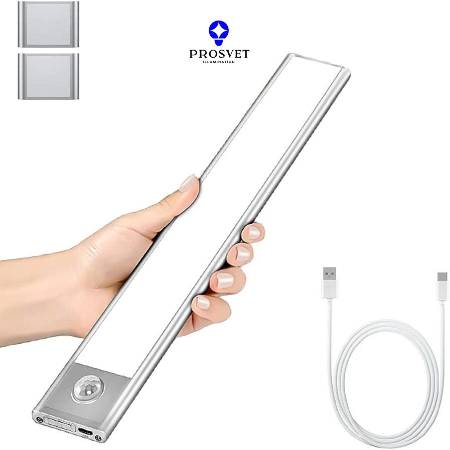 LED беспроводной светильник с датчиком движения БП/ДД 3W 4200K 400mm PROSVET, фото 1