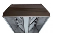 Зонт вытяжной островной с маслофильтром 1000*1500*450 мм