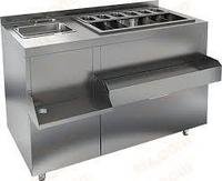 Коктейльная барная станция закрытая 1200х500х850 мм