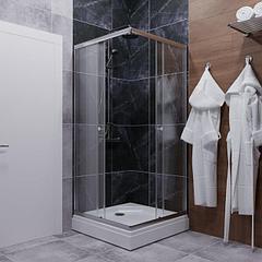 Душевые ограждения с поддонами