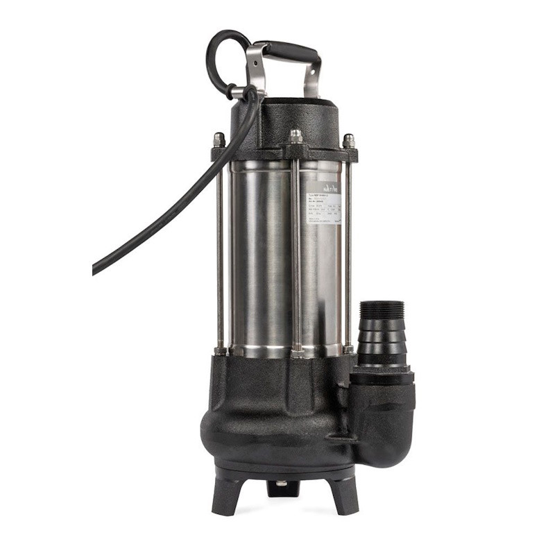 Насос фекальный с режущим механизмом без поплавка OLBIN OL900DZF-pro, 13м, 16м3/ч, фото 1