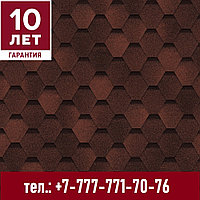 Гибкая черепица Технониколь Соната Красный