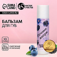 Бальзам для губ «Сочные ягоды», 10 г, аромат ягод, Чистое счастье