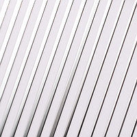 Наклейки для ногтей «Полоски», металлизированные, серебристые