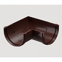 Угловой элемент желоба Döcke STANDARD, Коричневый, 120мм * 90˚