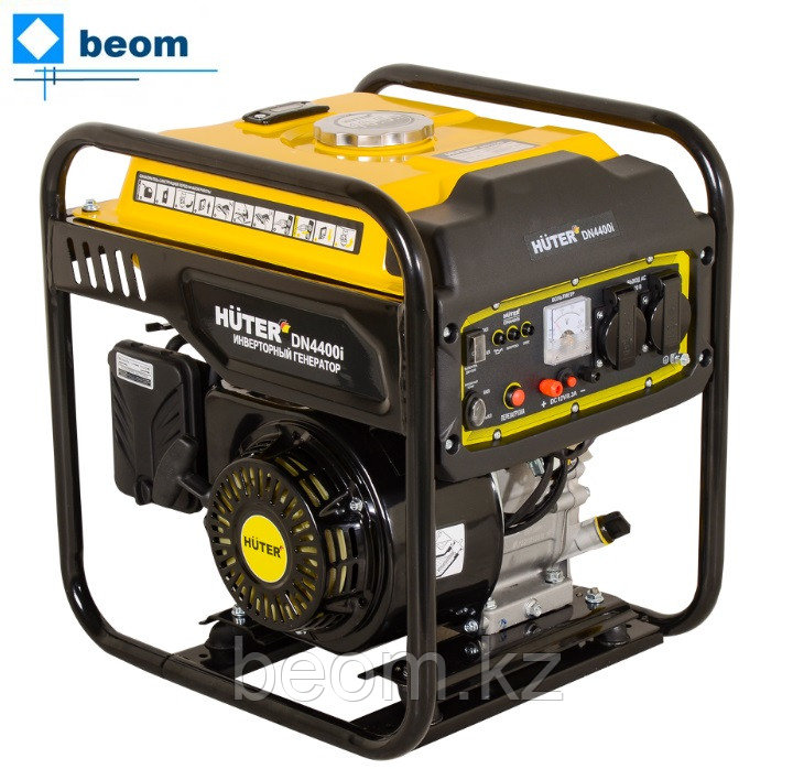 Инверторный генератор HUTER DN4400i (3,3 кВт | 220 В | бак, л 10,5 | Вес, кг 36 | Ручной стартер | чистый синус), фото 1
