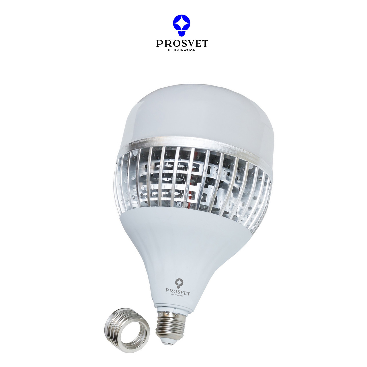 Светодиодная промышленная лампа T6 50W E27/E40 6500K PROSVET, фото 1